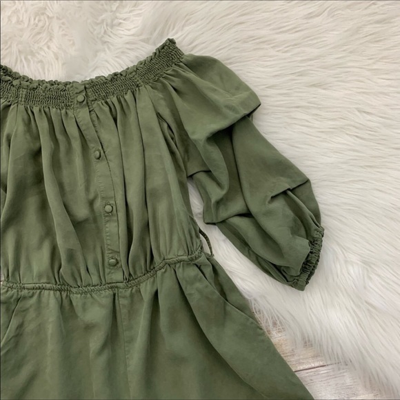 ZARA Off Shoulder Romper - Picture 8 of 9